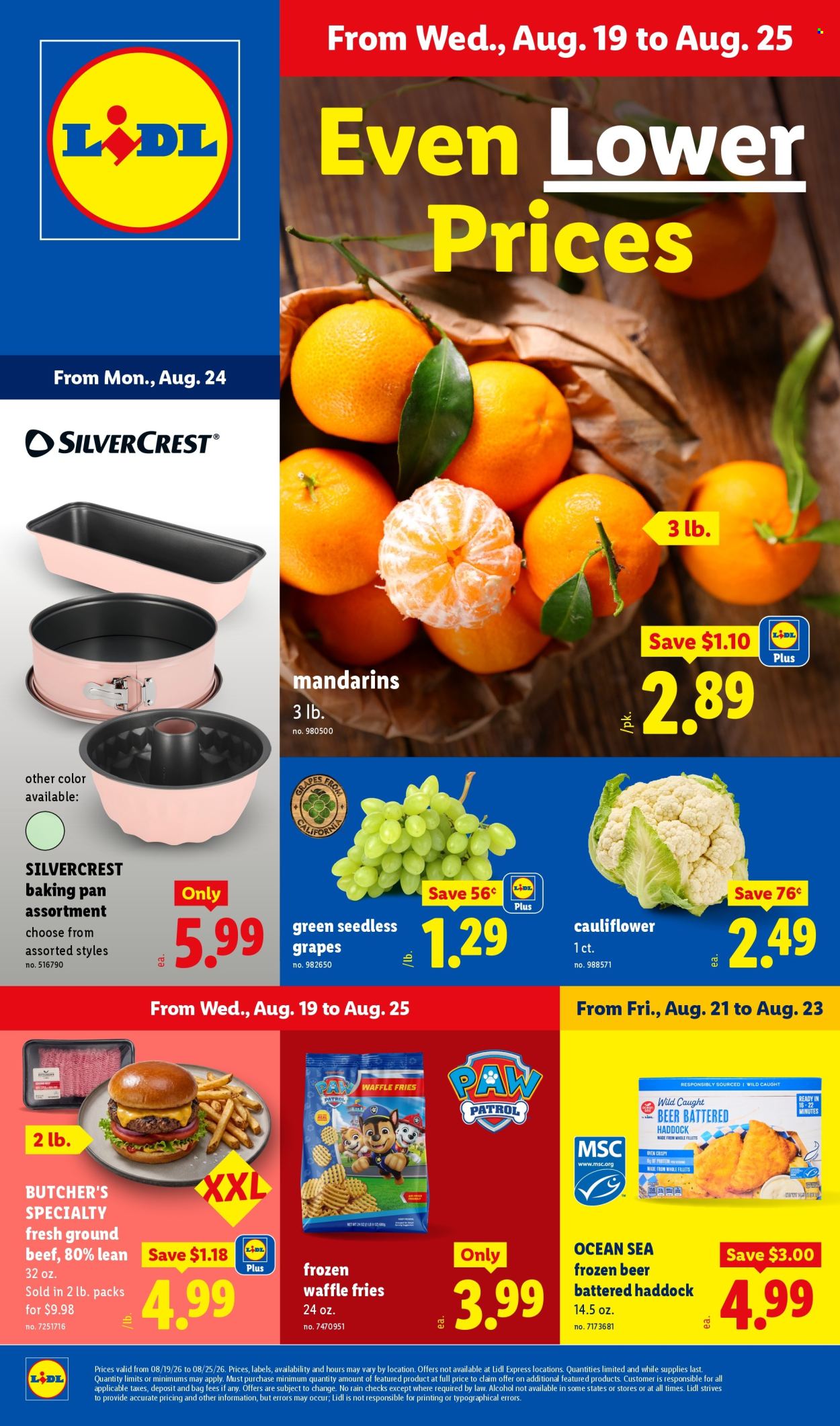 Lidl ad  - 08.19.2026 - 08.25.2026. Page 1