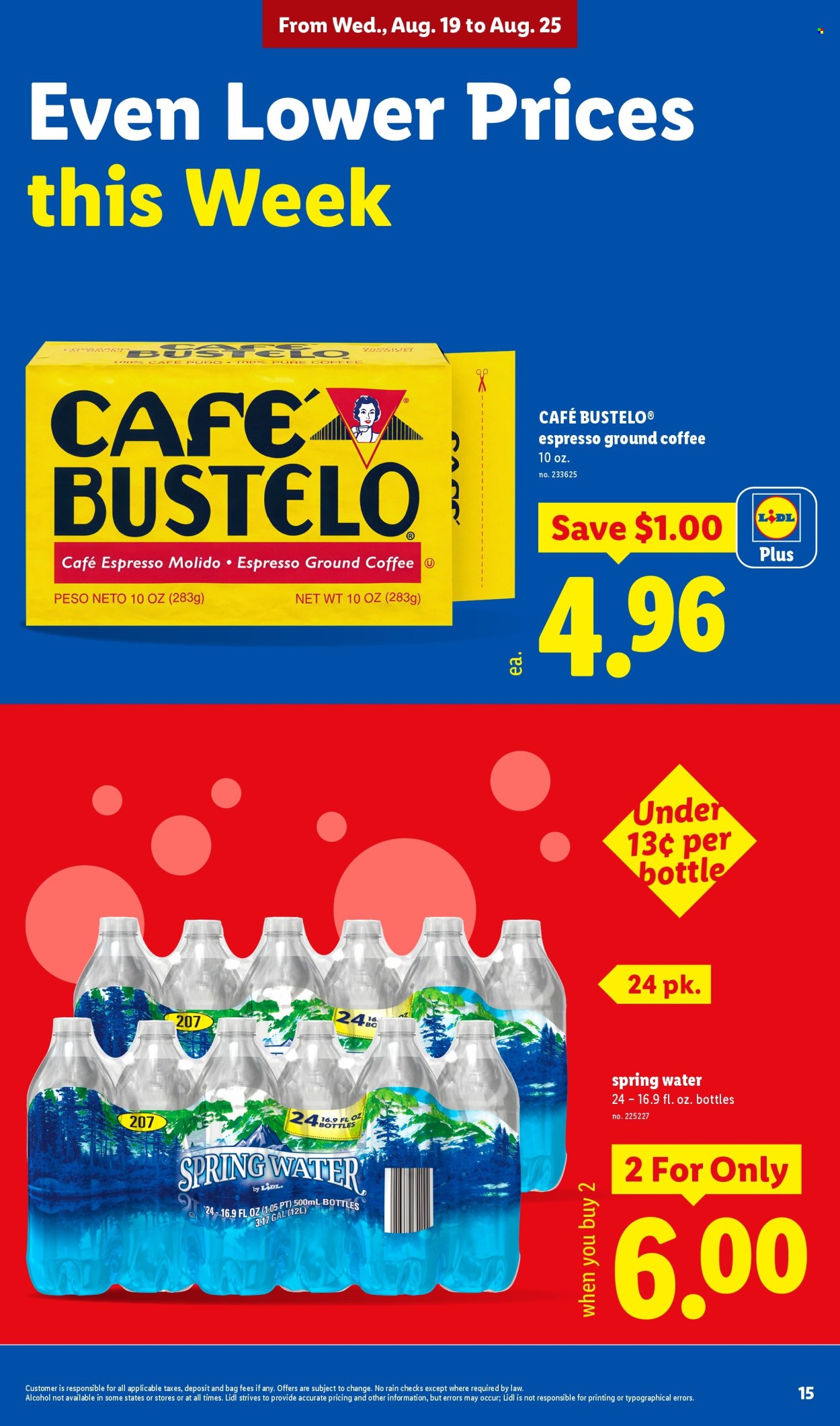 Lidl ad  - 08.19.2026 - 08.25.2026. Page 15