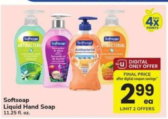 Softsoap Liquid Hand Soap*