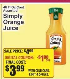 Simply Orange Juice
