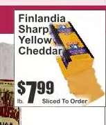 Finlandia Sharp Yellow Cheddar
