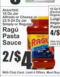 Ragú Pasta Sauce