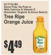 Tree Ripe Orange Juice