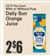 Daily Sun Orange Juice