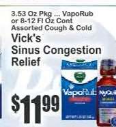 Vick's Sinus Congestion Relief
