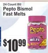 Pepto Bismol Fast Melts