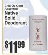 Native Solid Deodorant