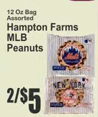 Hampton Farms MLB Peanuts