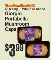 Giorgio Portabella Mushroom Caps