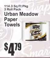 Urban Meadow Paper Towels
