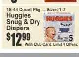 Huggies Snug & Dry Diapers