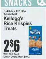 Kellogg's Rice Krispies Treats