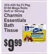 Charmin Essentials Bath Tissue*