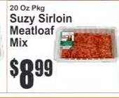 Suzy Sirloin Meatloaf Mix