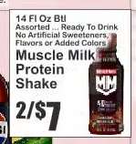 Muscle Milk Protein Shake