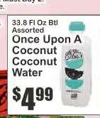 Once Upon a Coconut Coconut Water