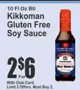 Kikkoman Gluten Free Soy Sauce