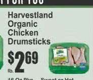 Harvestland Organic Chicken Drumsticks