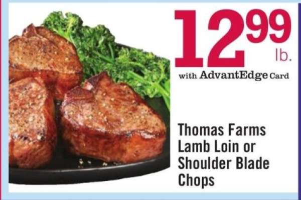 Thomas Farms Lamb Loin or Shoulder Blade Chops