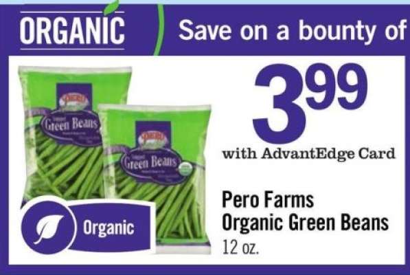 Pero Farms Organic Green Beans