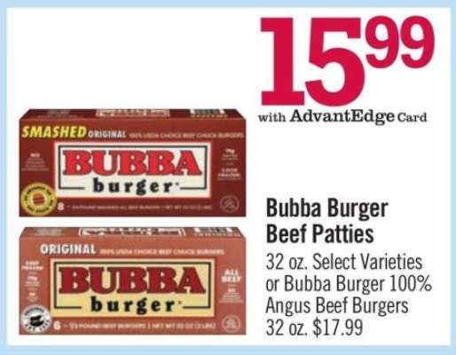 Bubba Burger Beef Patties