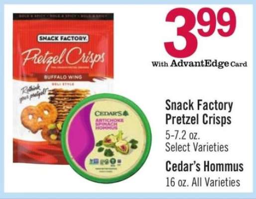 Snack Factory Pretzel Crisps