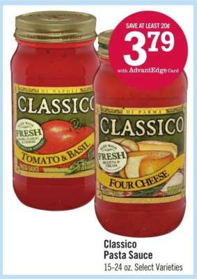 Classico Pasta Sauce