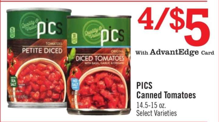 PICS Canned Tomatoes