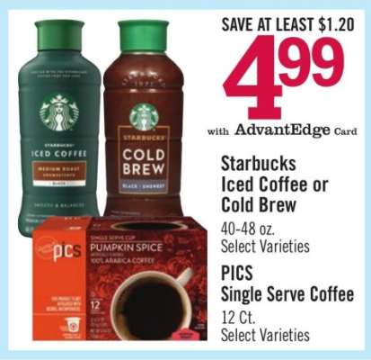 Starbucks iced coffee or cold brew