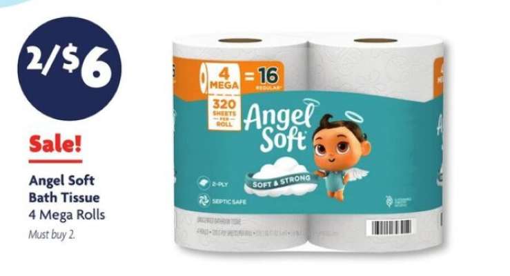 Angel Soft Bath Tissue