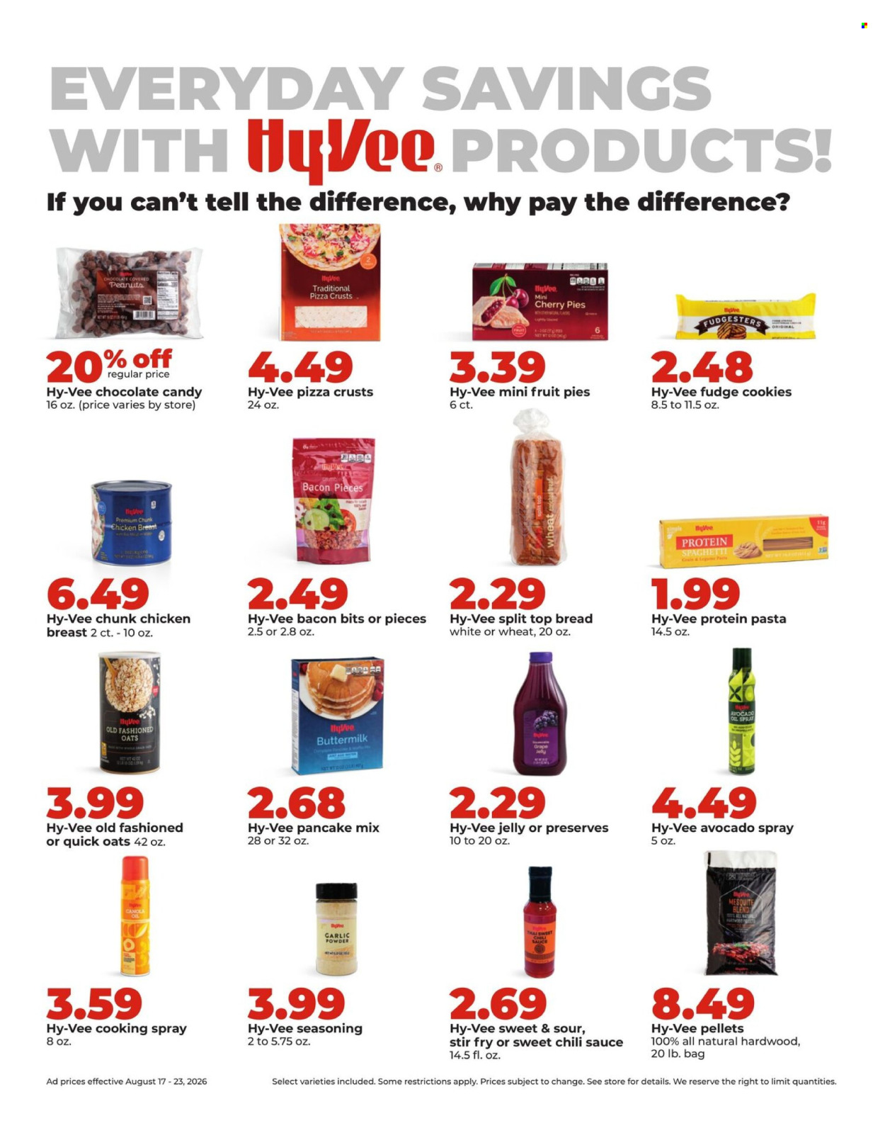 Hy-Vee ad  - 08.17.2026 - 08.23.2026. Page 16