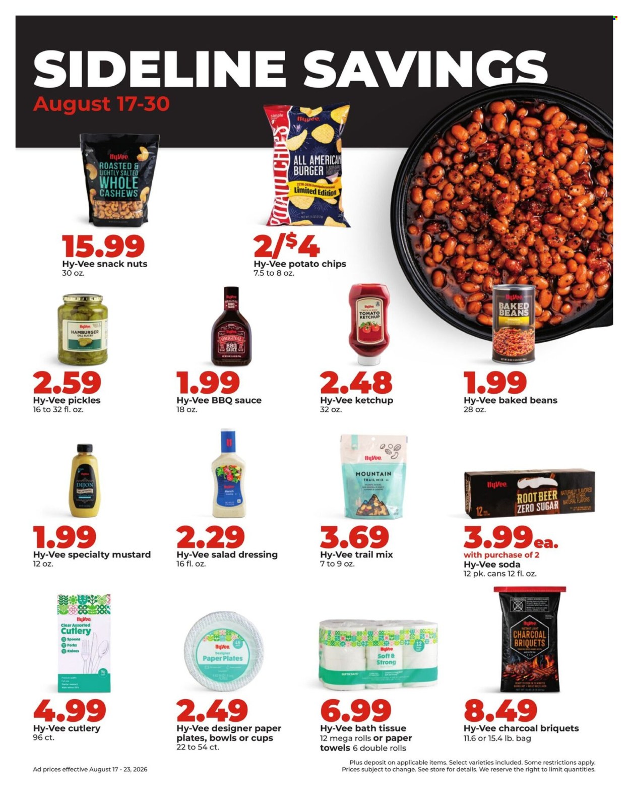 Hy-Vee ad  - 08.17.2026 - 08.23.2026. Page 17