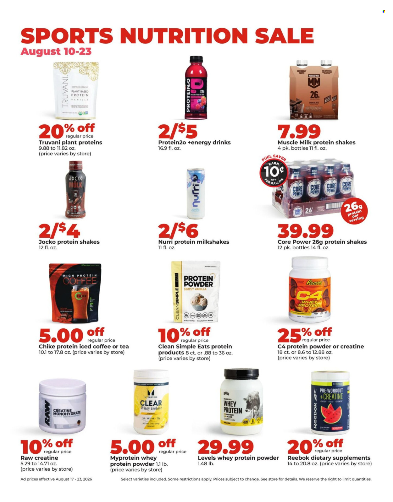 Hy-Vee ad  - 08.17.2026 - 08.23.2026. Page 33