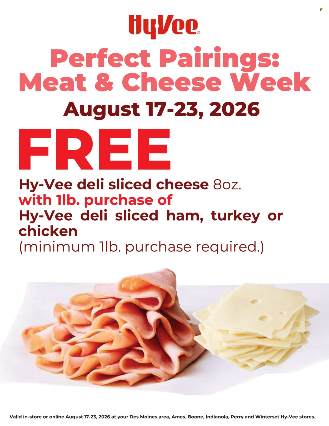 Hy-Vee ad  - 08.17.2026 - 08.23.2026. Page 1