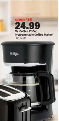 Mr. Coffee 12 Cup Programmable Coffee Maker*