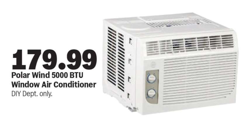 Polar Wind 5000 BTU Window Air Conditioner