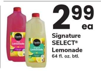 Signature Select Lemonade