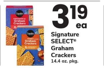 Signature Select Graham Crackers
