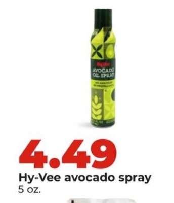 Hy-Vee avocado spray