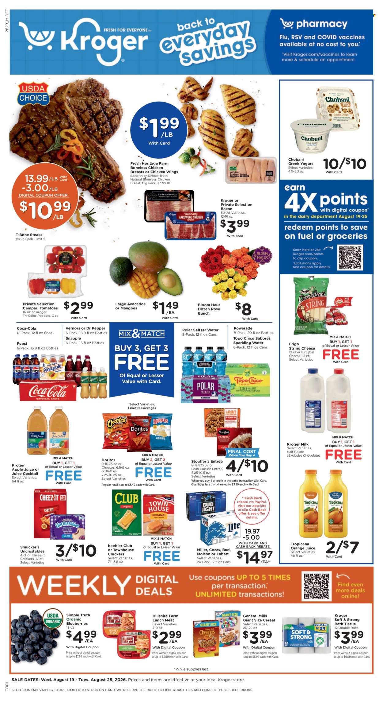 Kroger ad  - 08.19.2026 - 08.25.2026. Page 1