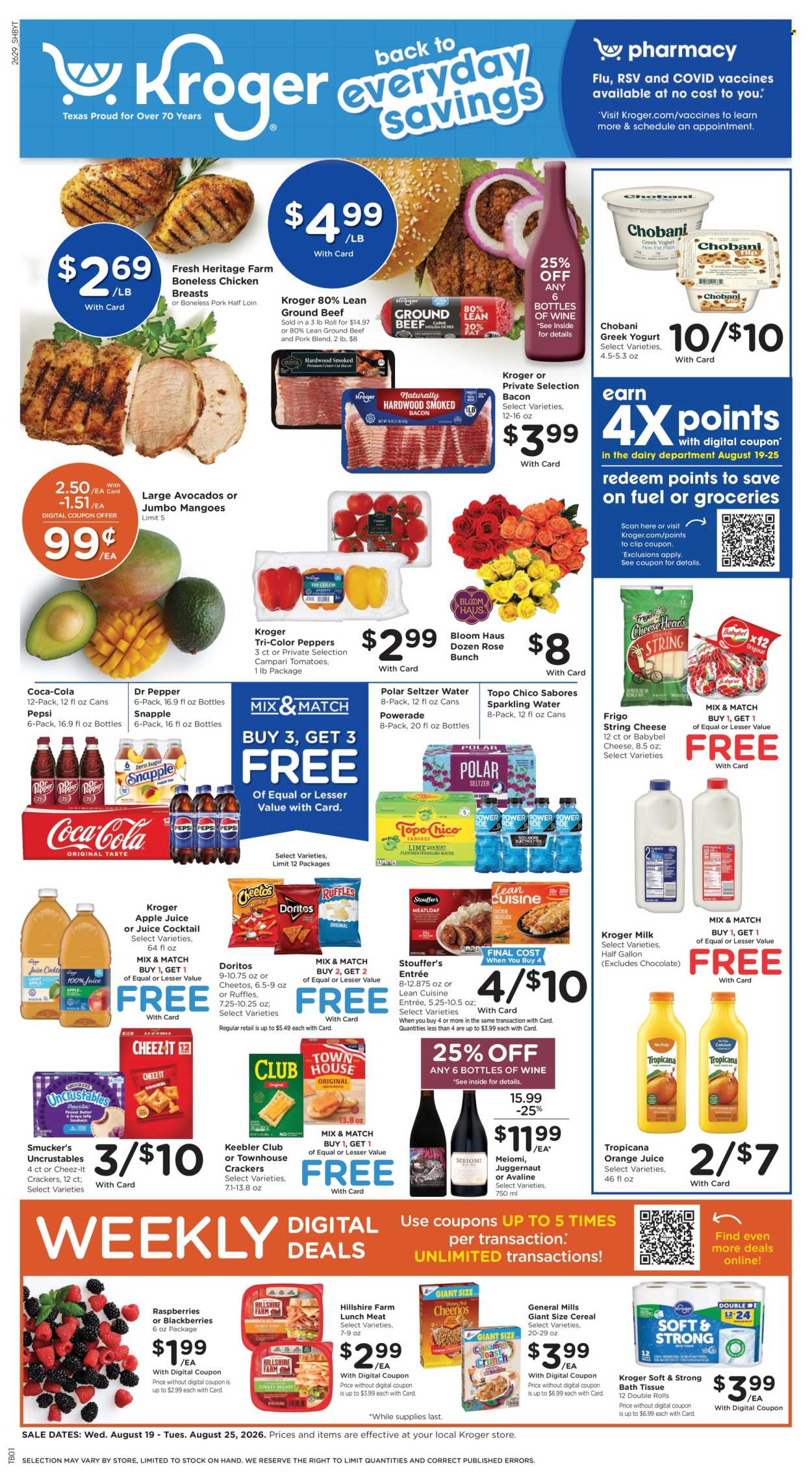 Kroger ad  - 08.19.2026 - 08.25.2026. Page 1