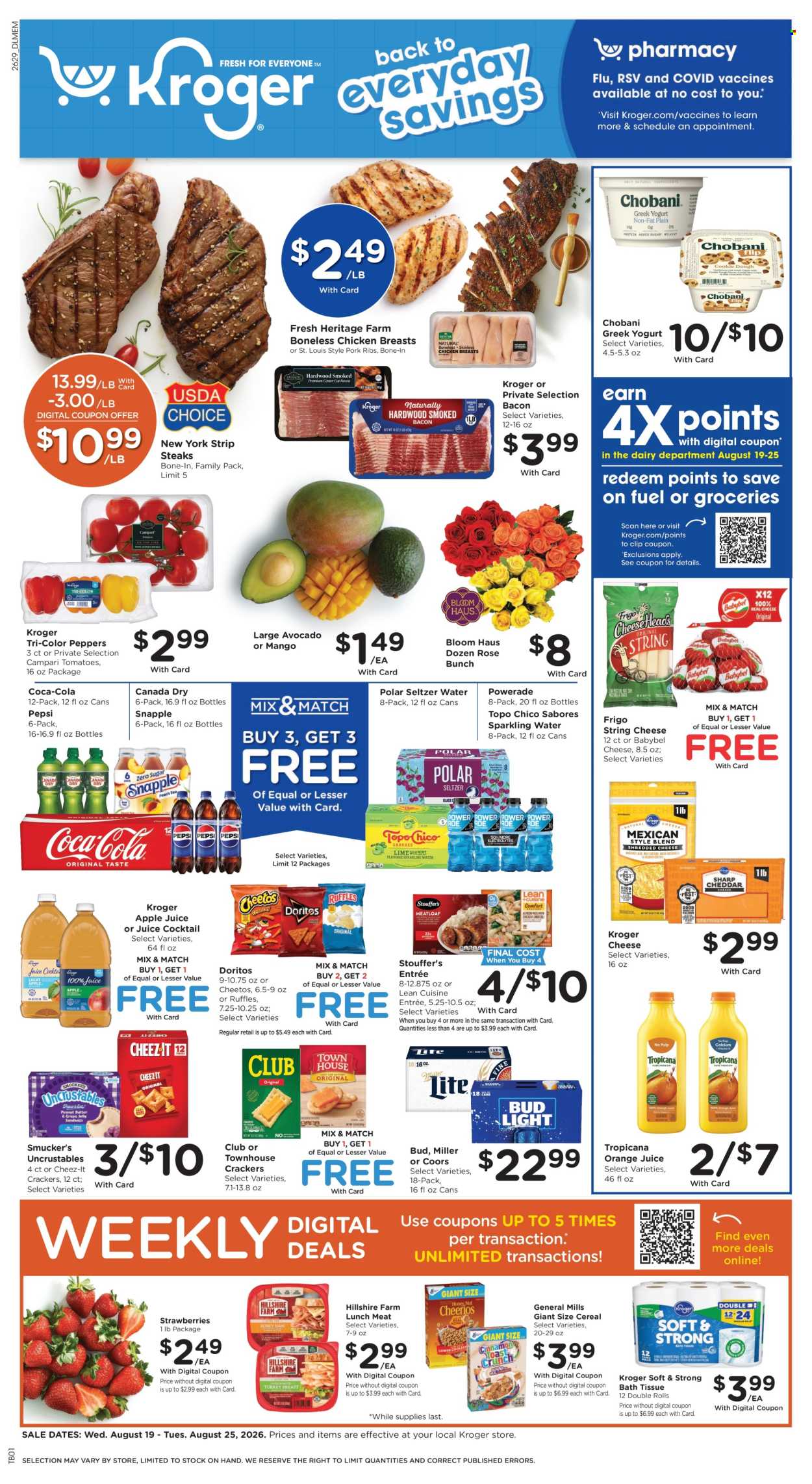 Kroger ad  - 08.19.2026 - 08.25.2026. Page 1