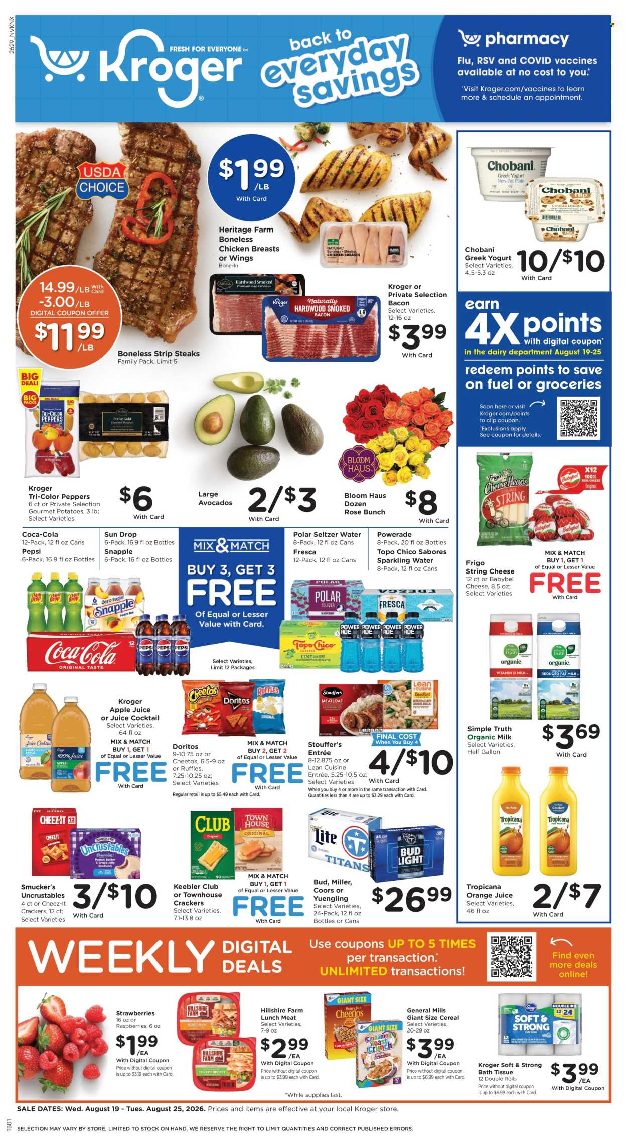 Kroger ad  - 08.19.2026 - 08.25.2026. Page 1