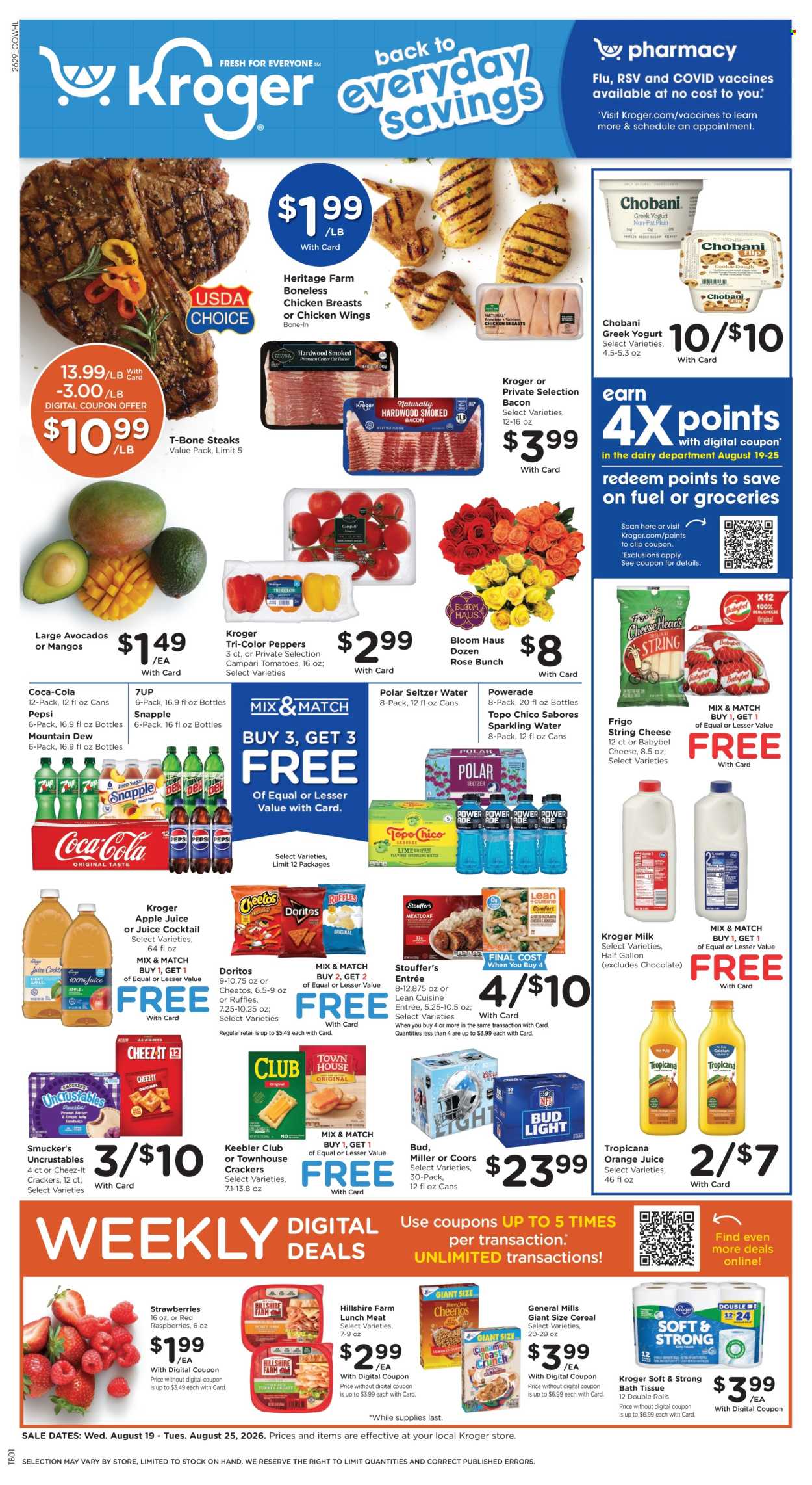 Kroger ad  - 08.19.2026 - 08.25.2026. Page 1