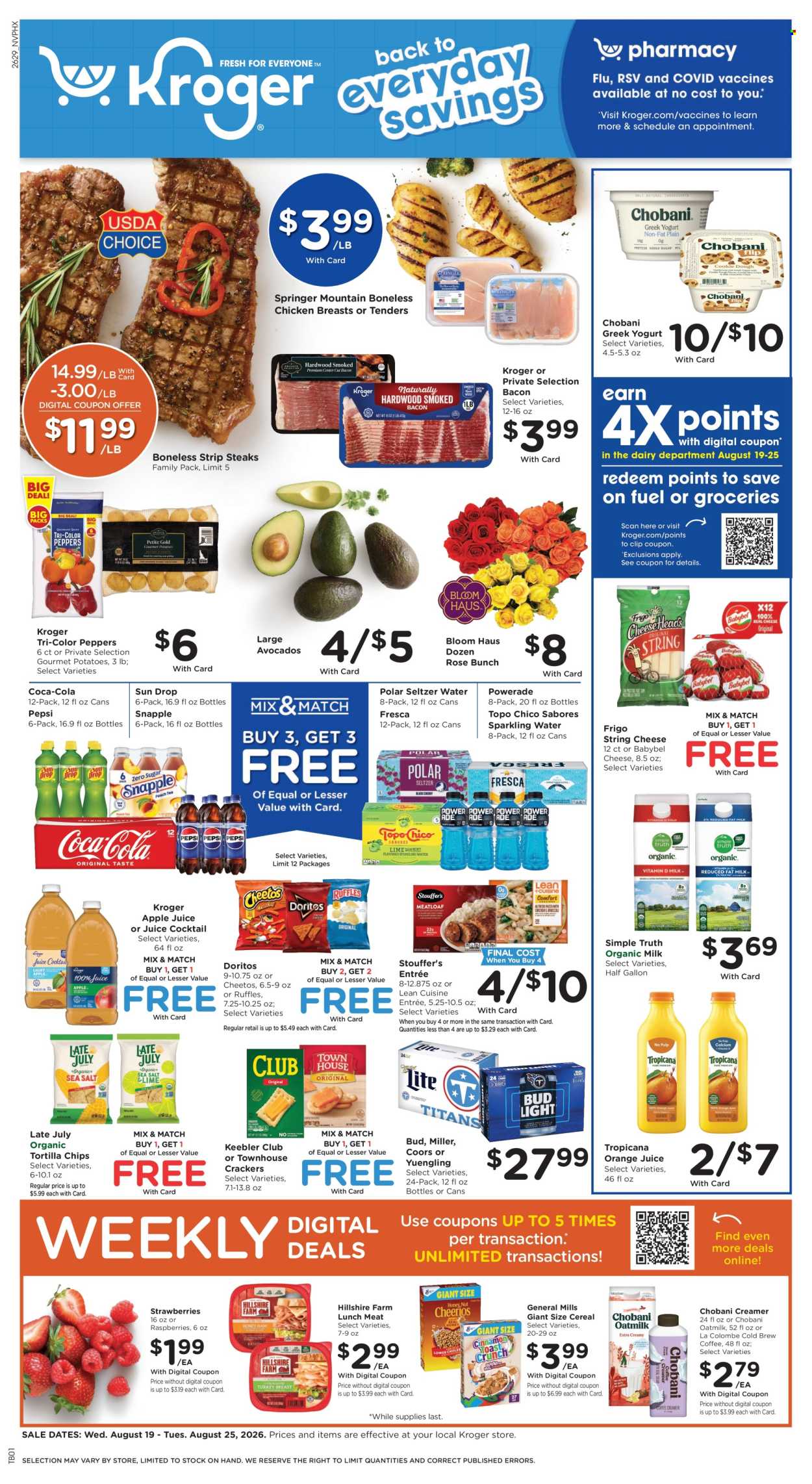 Kroger ad  - 08.19.2026 - 08.25.2026. Page 1