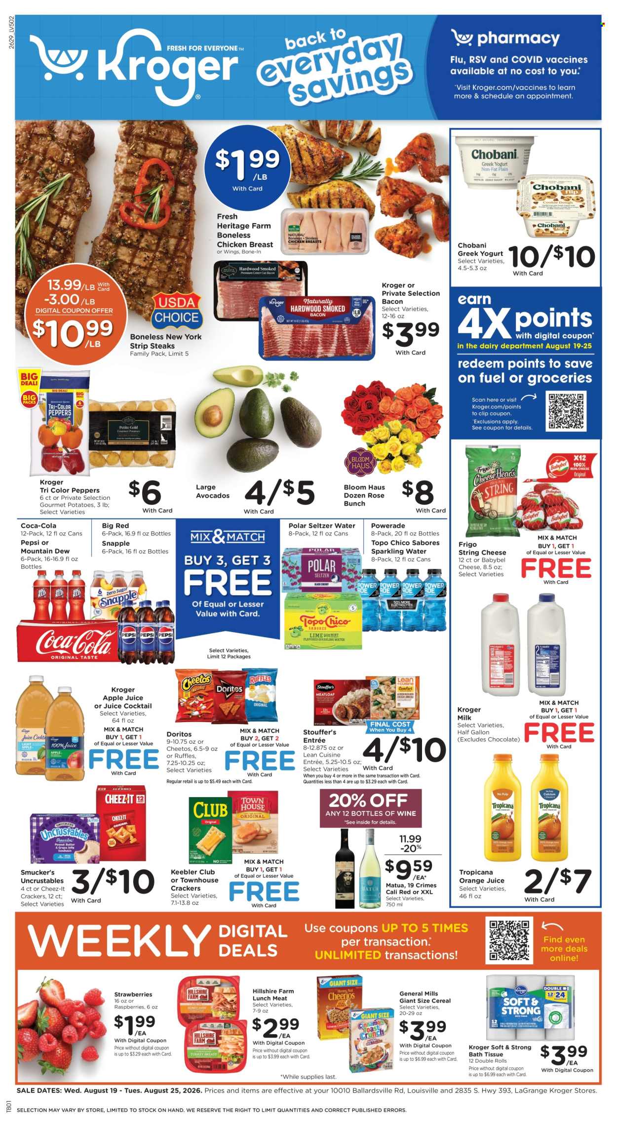 Kroger ad  - 08.19.2026 - 08.25.2026. Page 1