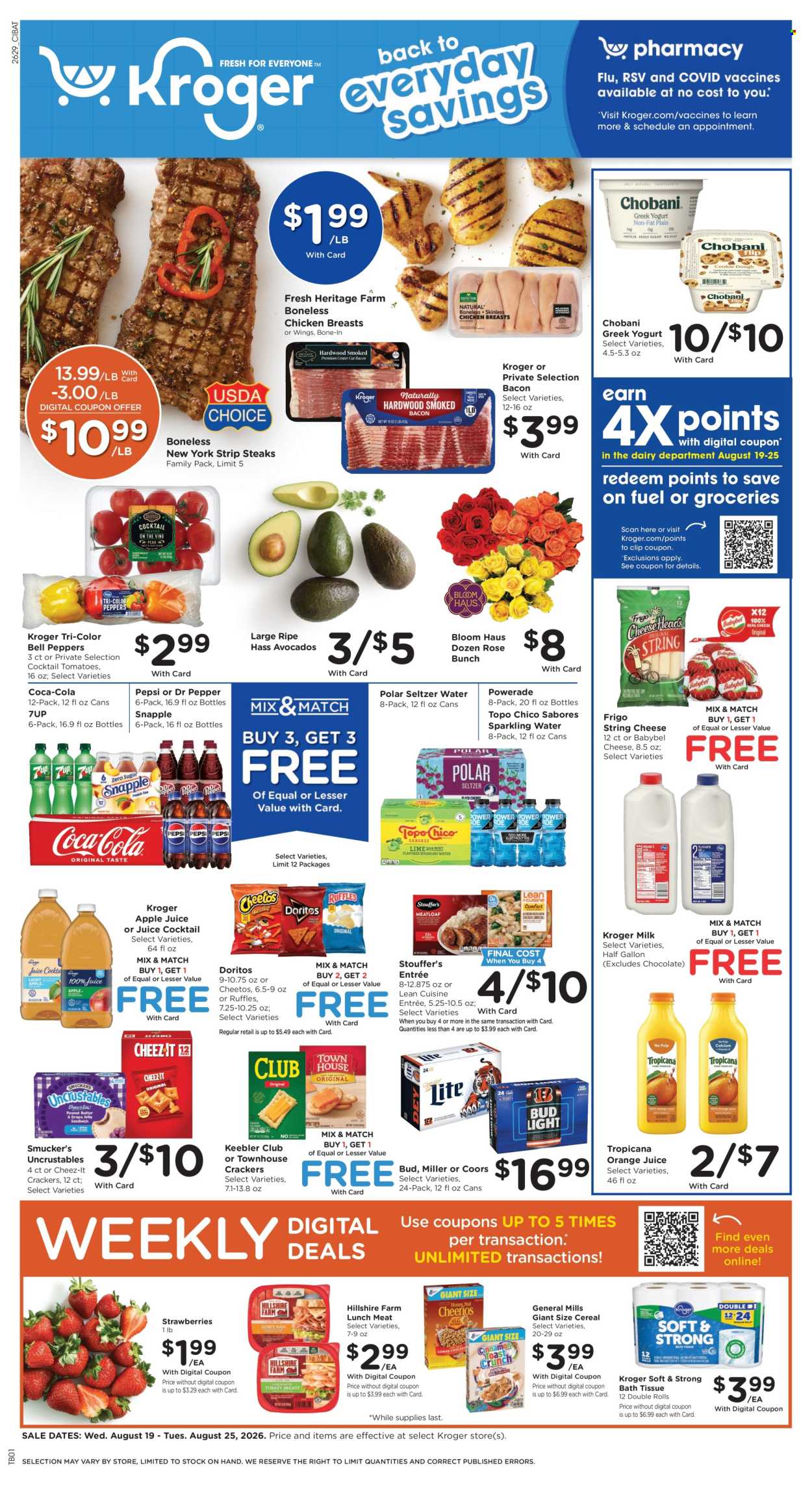 Kroger ad  - 08.19.2026 - 08.25.2026. Page 1
