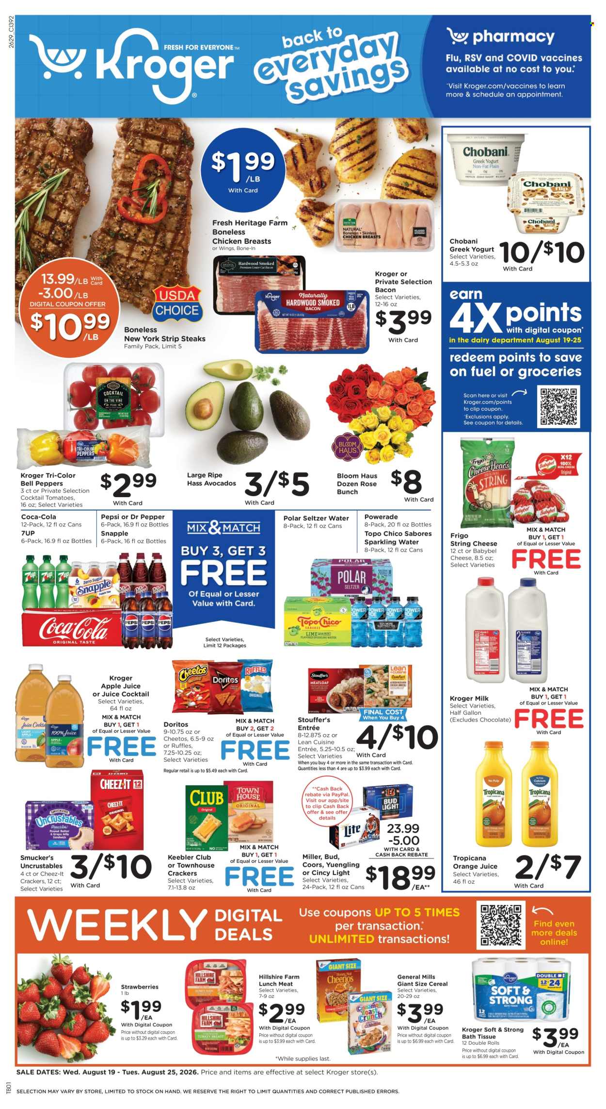 Kroger ad  - 08.19.2026 - 08.25.2026. Page 1