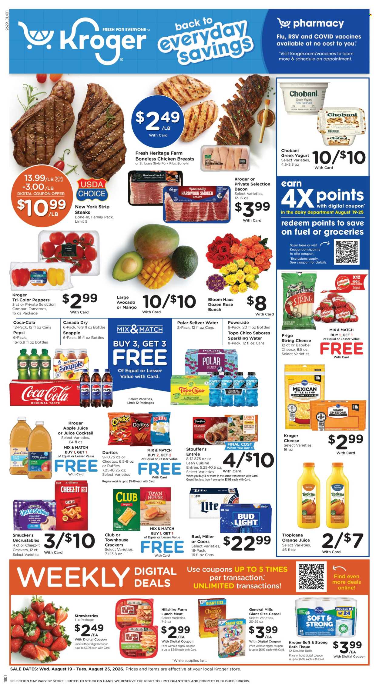 Kroger ad  - 08.19.2026 - 08.25.2026. Page 1