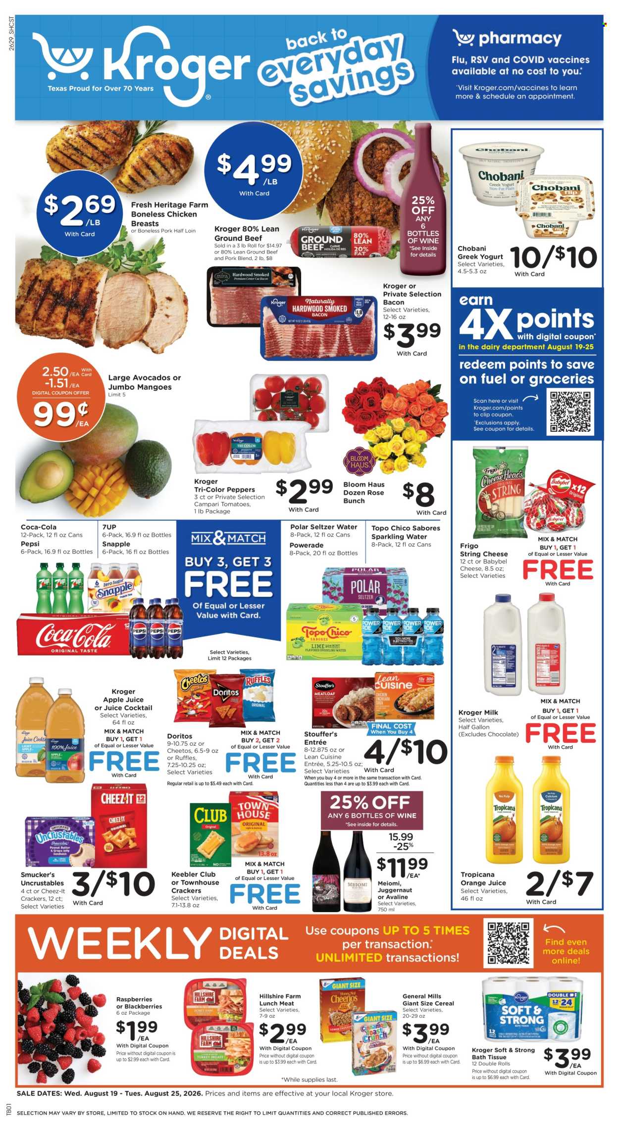 Kroger ad  - 08.19.2026 - 08.25.2026. Page 1